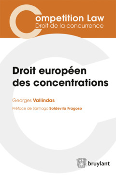 Cover of the book Droit européen des concentrations