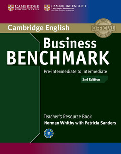 Couverture de l’ouvrage Business Benchmark. Pre-Intermediate to Intermediate. BULATS And Business Preliminary