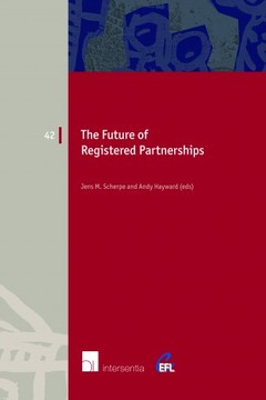 Couverture de l’ouvrage The Future of Registered Partnerships