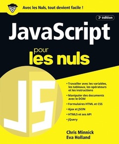 Couverture de l’ouvrage JavaScript Pour les Nuls