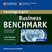 Couverture de l’ouvrage Business Benchmark Pre-Intermediate to Intermediate