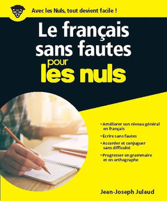 Couverture de l’ouvrage Le français sans fautes Pour les Nuls