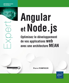 Couverture de l’ouvrage Angular et Node.js - Optimisez le développement de vos applications web avec une architecture MEAN