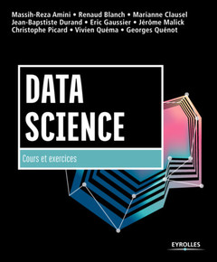 Couverture de l’ouvrage Data Science : cours et exercices