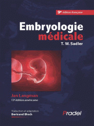 Couverture de l’ouvrage Embryologie médicale