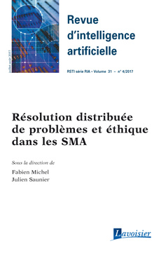 Cover of the book Revue d'intelligence artificielle RSTI série RIA Volume 31 N° 4/Juillet-Août 2017