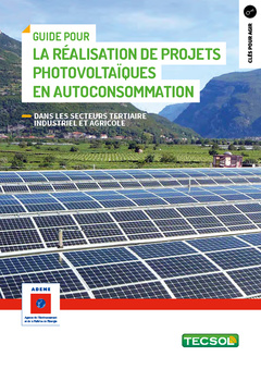 Couverture de l’ouvrage Guide pour la réalisation de projets photovoltaïques en autoconsommation