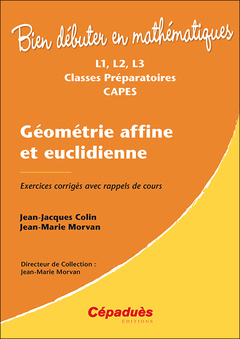 Couverture de l’ouvrage Géométrie affine et euclidienne