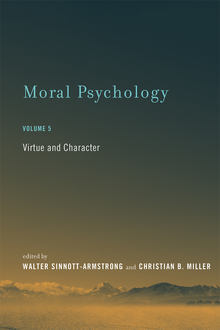 Couverture de l’ouvrage Moral Psychology -  vol.5 :  Virtue and Character