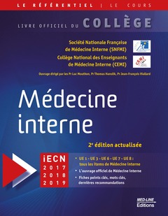 Cover of the book COLLÈGE NATIONALE DE MÉDECINE INTERNE 2ED