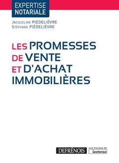 Cover of the book LES PROMESSES DE VENTE ET D ACHAT IMMOBILIERES