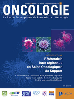 Cover of the book Oncologie Vol. 19 N° 9-10 - Septembre-Octobre 2017