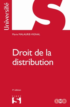 Couverture de l’ouvrage Droit de la distribution. 4e éd.