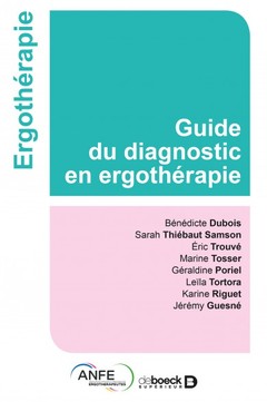 Couverture de l’ouvrage Guide du diagnostic en ergothérapie