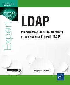 Couverture de l’ouvrage LDAP - Planification et mise en oeuvre d'un annuaire OpenLDAP