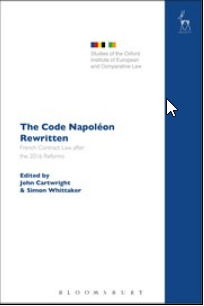 Couverture de l’ouvrage The Code Napoléon Rewritten
