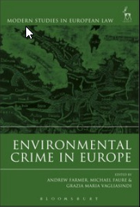Couverture de l’ouvrage Environmental Crime in Europe