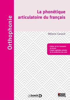 Cover of the book La phonétique articulatoire du français