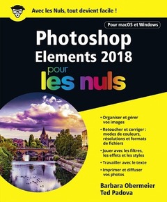 Cover of the book Photoshop Elements 2018 Pour les Nuls