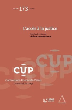 Cover of the book L ACCES À LA JUSTICE