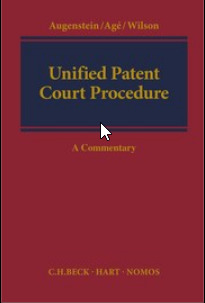 Couverture de l’ouvrage Unified Patent Court Procedure 