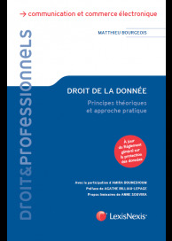 Cover of the book droit des donnees