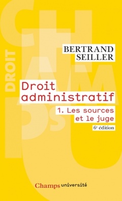 Cover of the book Droit administratif