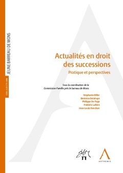 Cover of the book ACTUALITES EN DROIT DES SUCCESSIONS