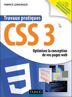Cover of the book Travaux pratiques CSS3 - Maîtrisez la conception de vos pages web
