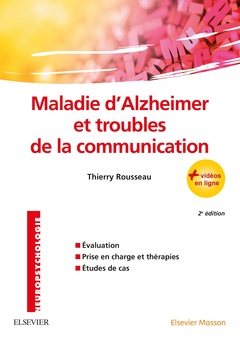 Couverture de l’ouvrage Maladie d'Alzheimer et troubles de la communication