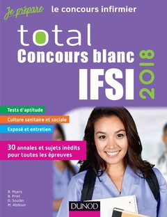 Couverture de l’ouvrage Total Concours blancs IFSI 2018