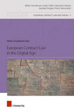 Cover of the book European Contract Law in the Digital Age