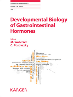 Couverture de l’ouvrage Developmental Biology of Gastrointestinal Hormones