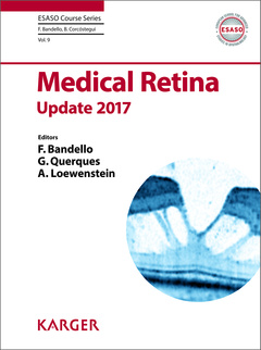 Couverture de l’ouvrage Medical Retina