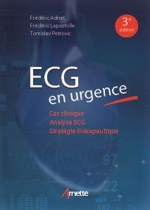 Couverture de l’ouvrage ECG en urgence