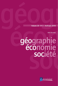 Couverture de l’ouvrage Géographie, économie, société 