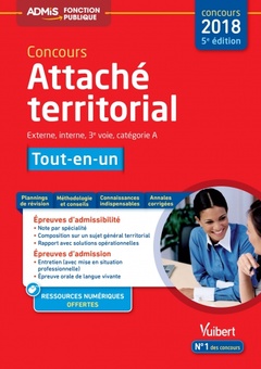Cover of the book Concours Attaché territorial - Catégorie A - Tout-en-un
