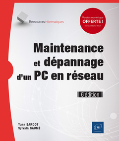 Cover of the book Maintenance et dépannage d'un PC en réseau (6e édition)