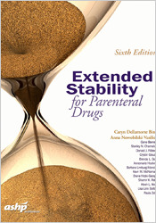 Couverture de l’ouvrage Extended Stability for Parenteral Drugs 