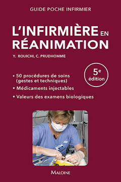 Cover of the book L'infirmière en réanimation, 5e éd.