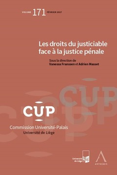 Cover of the book LES DROITS DU JUSTICIABLE FACE A LA JUSTICE PENALE