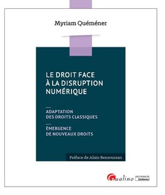 Cover of the book LE DROIT FACE A LA DISRUPTION NUMERIQUE