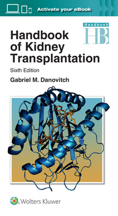 Couverture de l’ouvrage Handbook of Kidney Transplantation