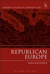 Couverture de l’ouvrage Republican Europe