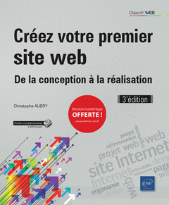 Cover of the book Créez votre premier site web - De la conception à la réalisation (3e édition)