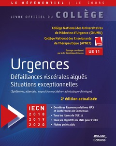Cover of the book MED-LINE COLLÈGE NATIONAL D'URGENCES