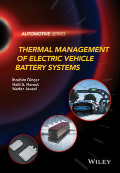 Cover of the book Thermal Management of Electric Vehicle Battery Systems
