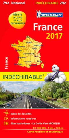 Couverture de l’ouvrage Carte France 2017