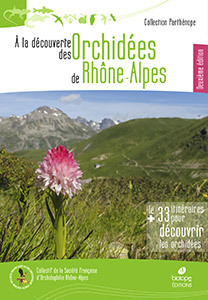 Couverture de l’ouvrage À la découverte des orchidées de Rhône-Alpes