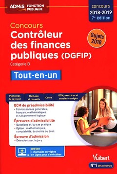 Cover of the book Concours Contrôleur des Finances publiques (DGFIP) - Catégorie B - Tout-en-un